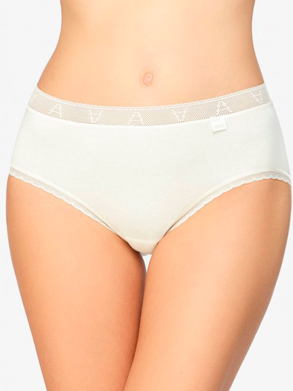 AVET  Braguita midi algodón encaje 3268 