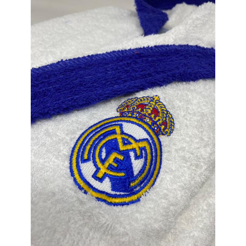 HOGAR Y RIZO  Albornoz niño real madrid 