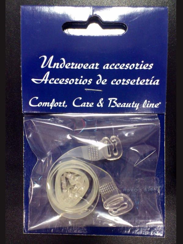 HILOS-MERCERIA-COMPLEMENTOS  Tirante silicona 003108 