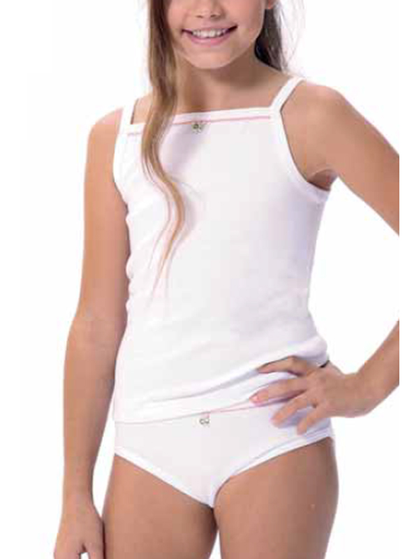 LARA  Camiseta niña manga larga 8682 