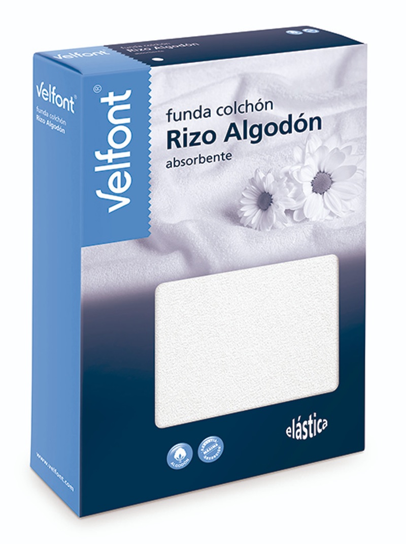   Funda de colchon rizo elastic 