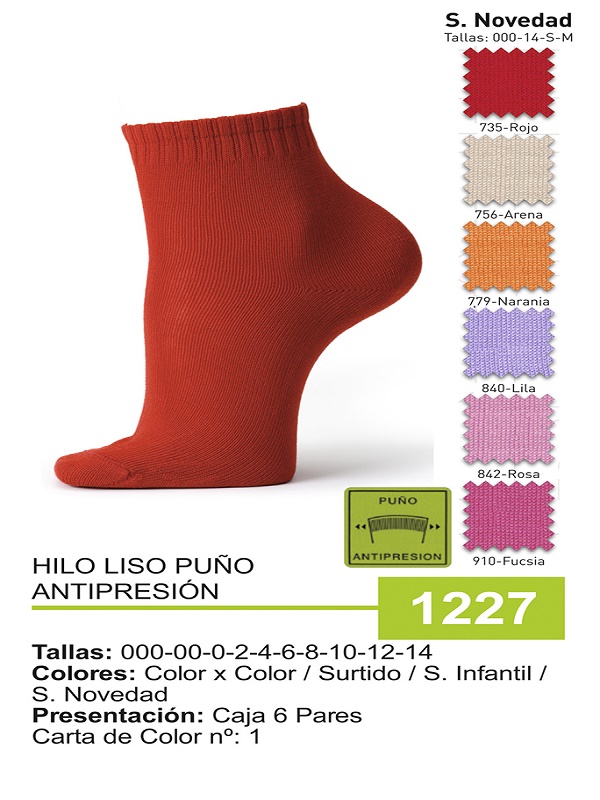 POCHOLO  HILO, PUÑO ANTIPRESION. 