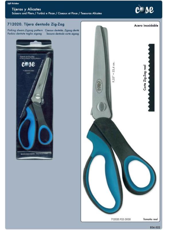 HILOS-MERCERIA-COMPLEMENTOS  Tijera dentadoa cose 712020 