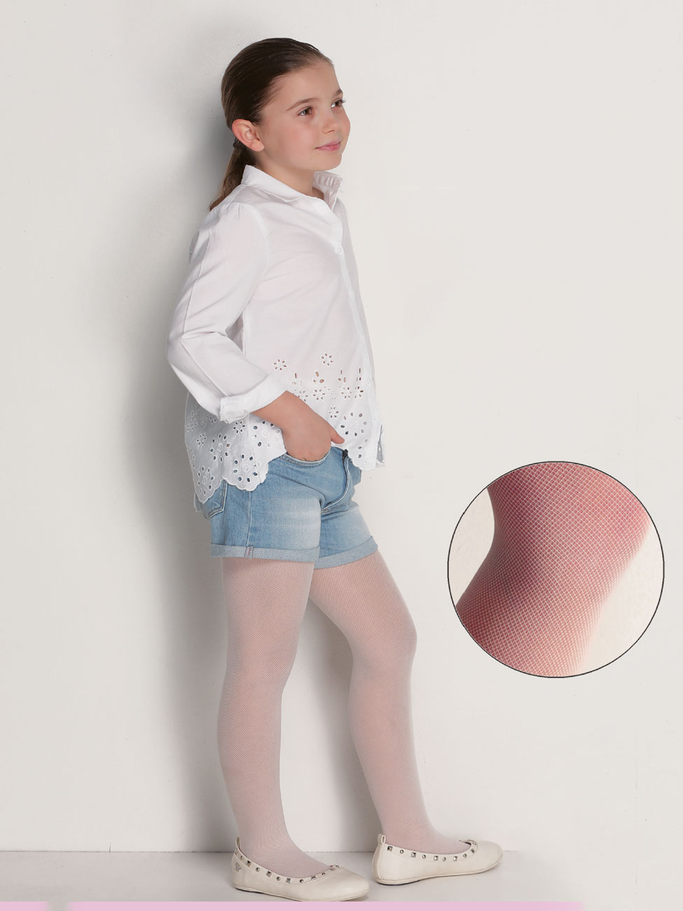 BELLISSIMA  Panty niña red pequeña tul Retina 