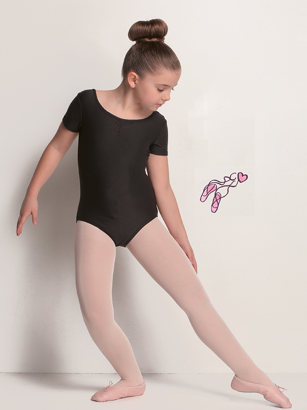 BELLISSIMA  Panty niña ballet danza microfibra Dance 