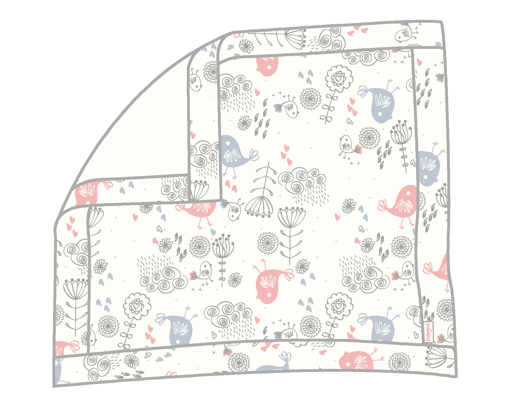   Manta babybol 021065 