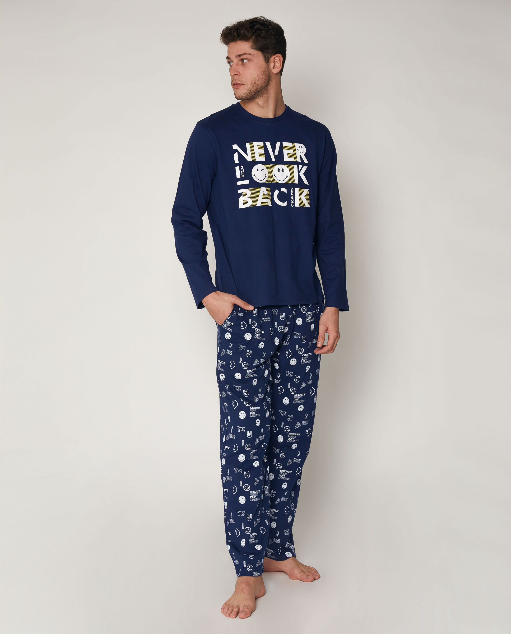   Pijama hom 55673 smiley 