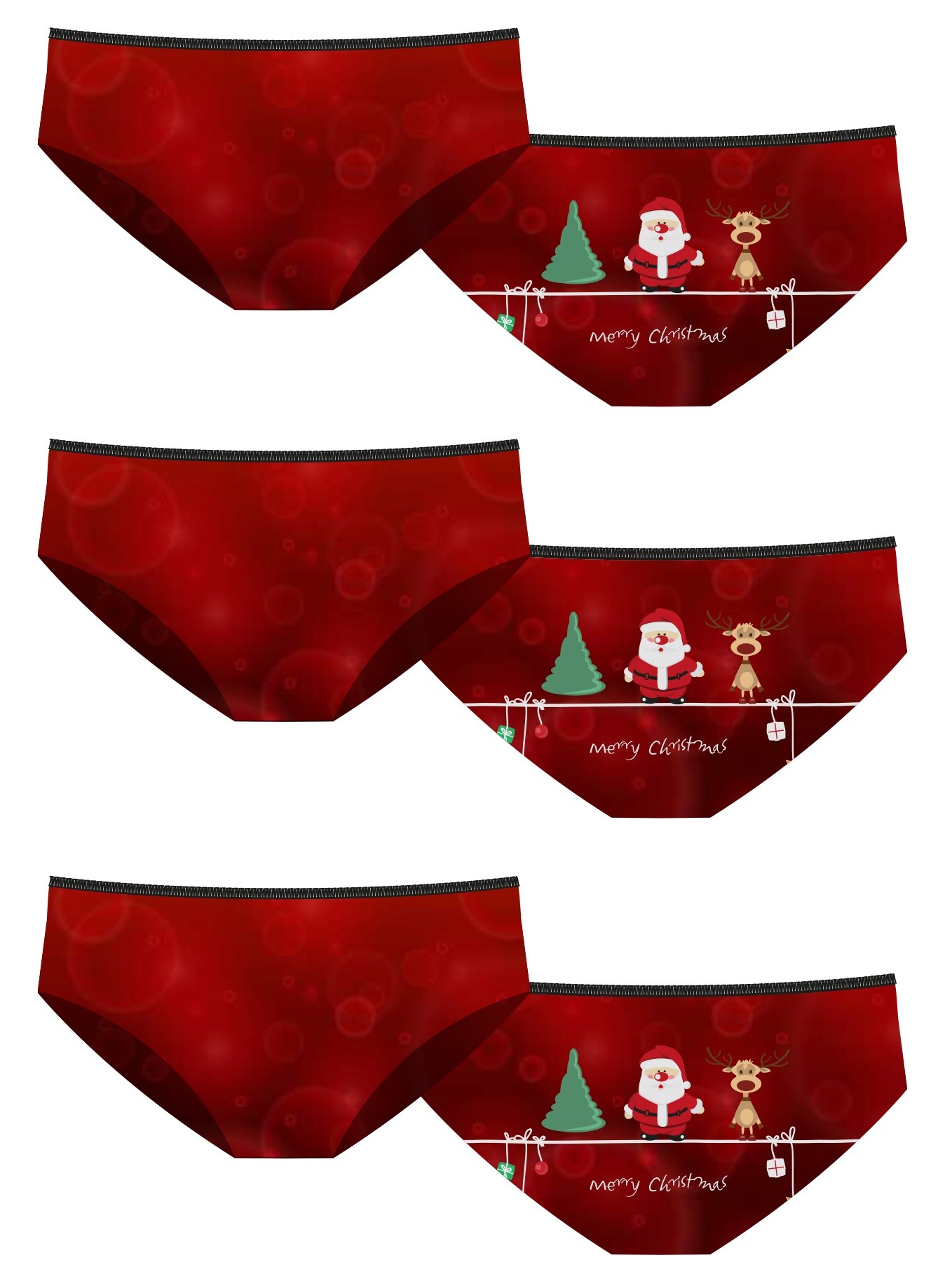PRIORITE  Bikini navidad or-700/3 