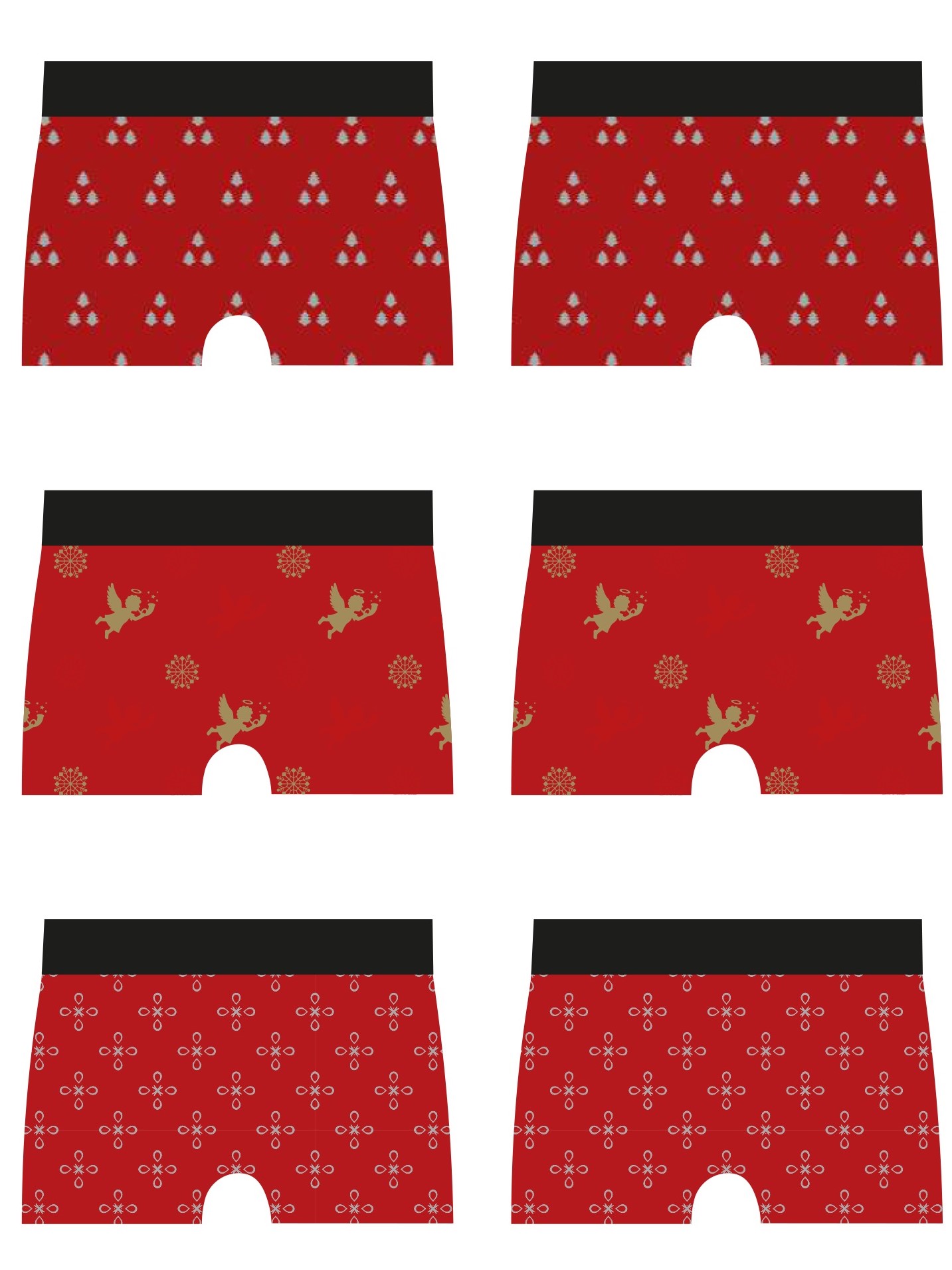 PRIORITE  Boxer navidad or-100/1 