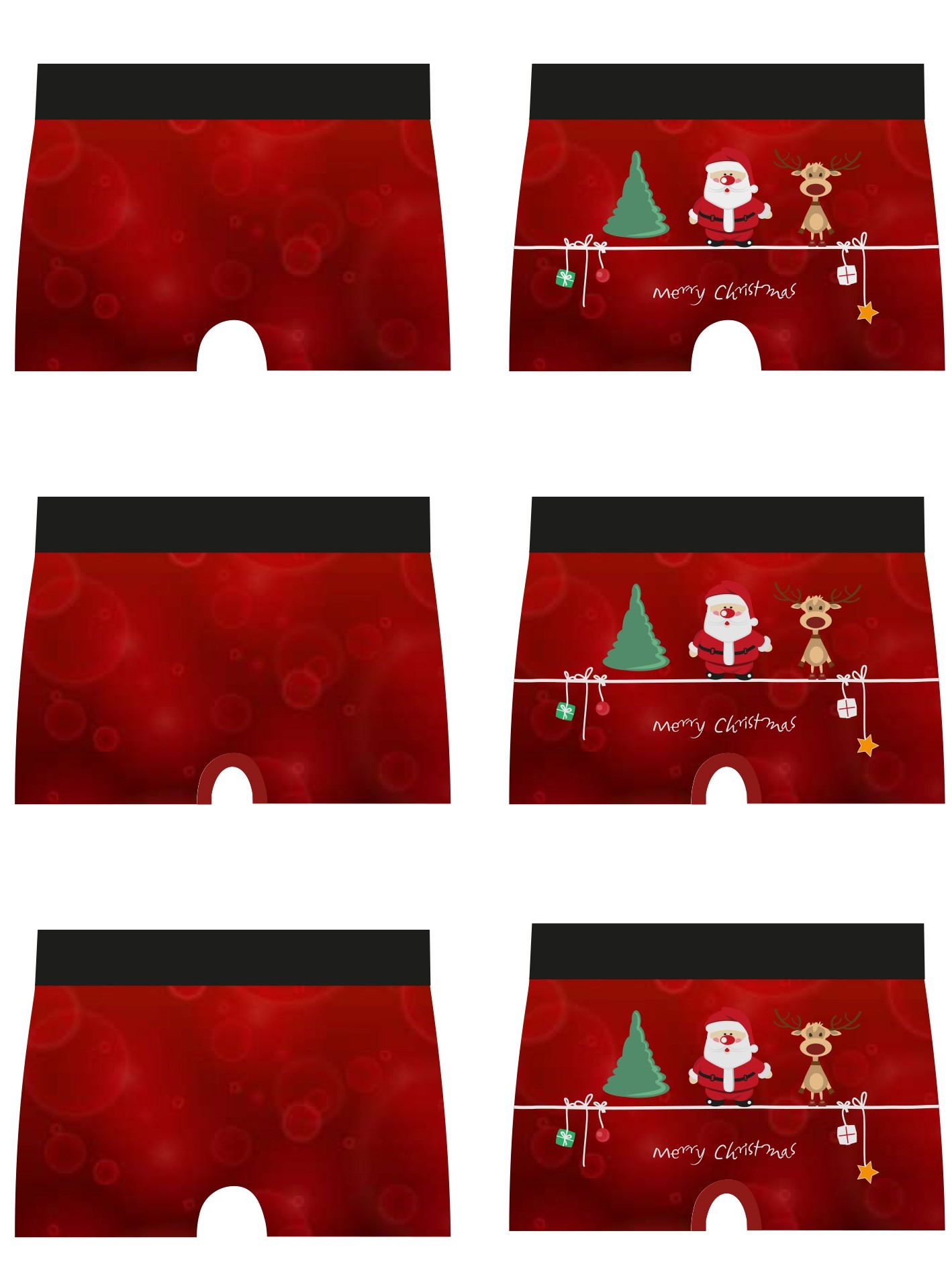 PRIORITE  Boxer navidad or-100/3 