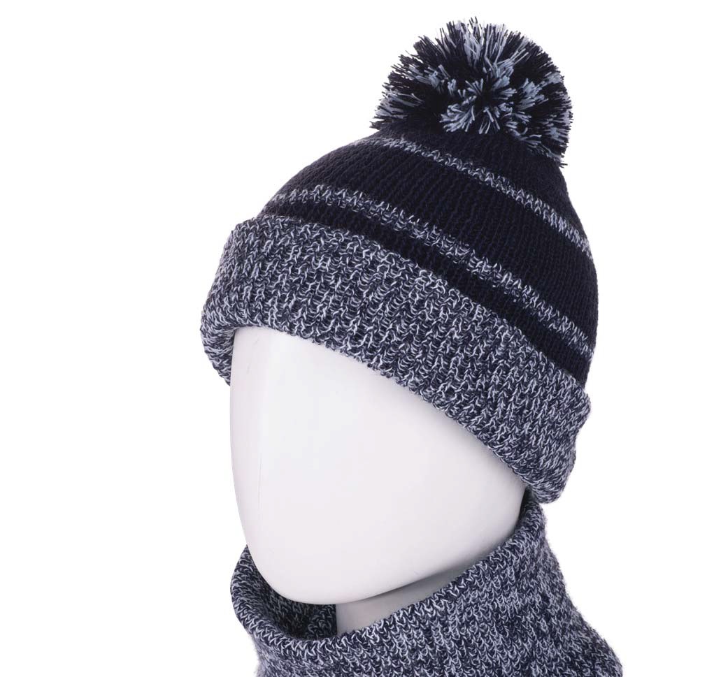   Conjunto gorro y cuello 21221 